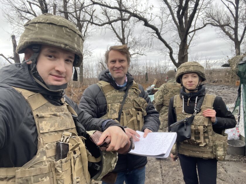 Люк Гардінґ з українського фронту для The Guardian