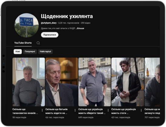 Щоденник ухилянта