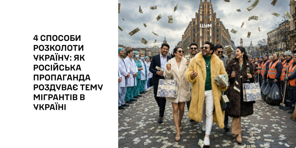 4 способи розколоти Україну: як російська пропаганда роздуває тему мігрантів в Україні